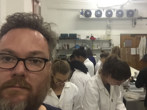 Working with PhD students at Stellenbosch University